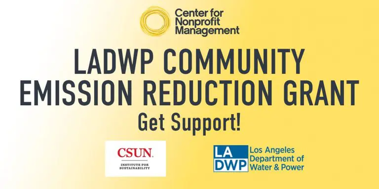 LADWP Community Emissino Reduction Grant Get Support LADWP Community Emission Reduction Grant Workshops