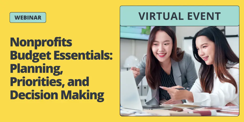 Nonprofit Budget Essentials – Sept 1