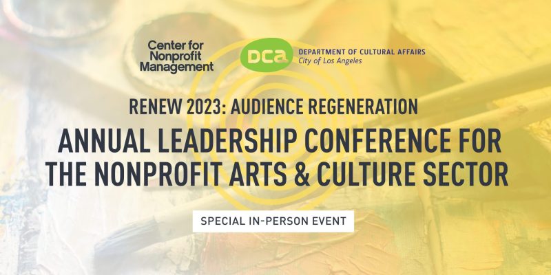 Leadership Retreat for the Nonprofit Arts & Culture Sector - Special Event_Eventbrite - Seminar